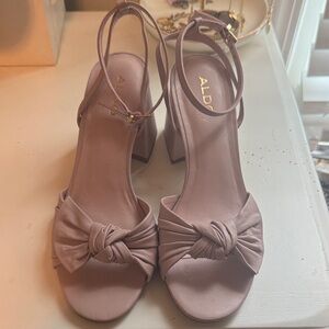 Aldo Women's Blush Knotted Heels